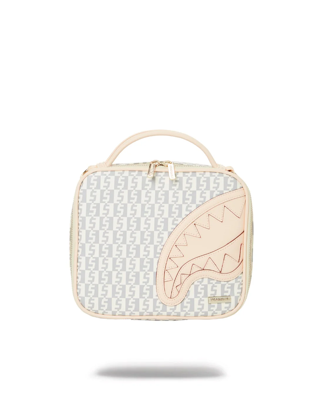 Rose Money Checkered Toiletry With Strap - Image 3