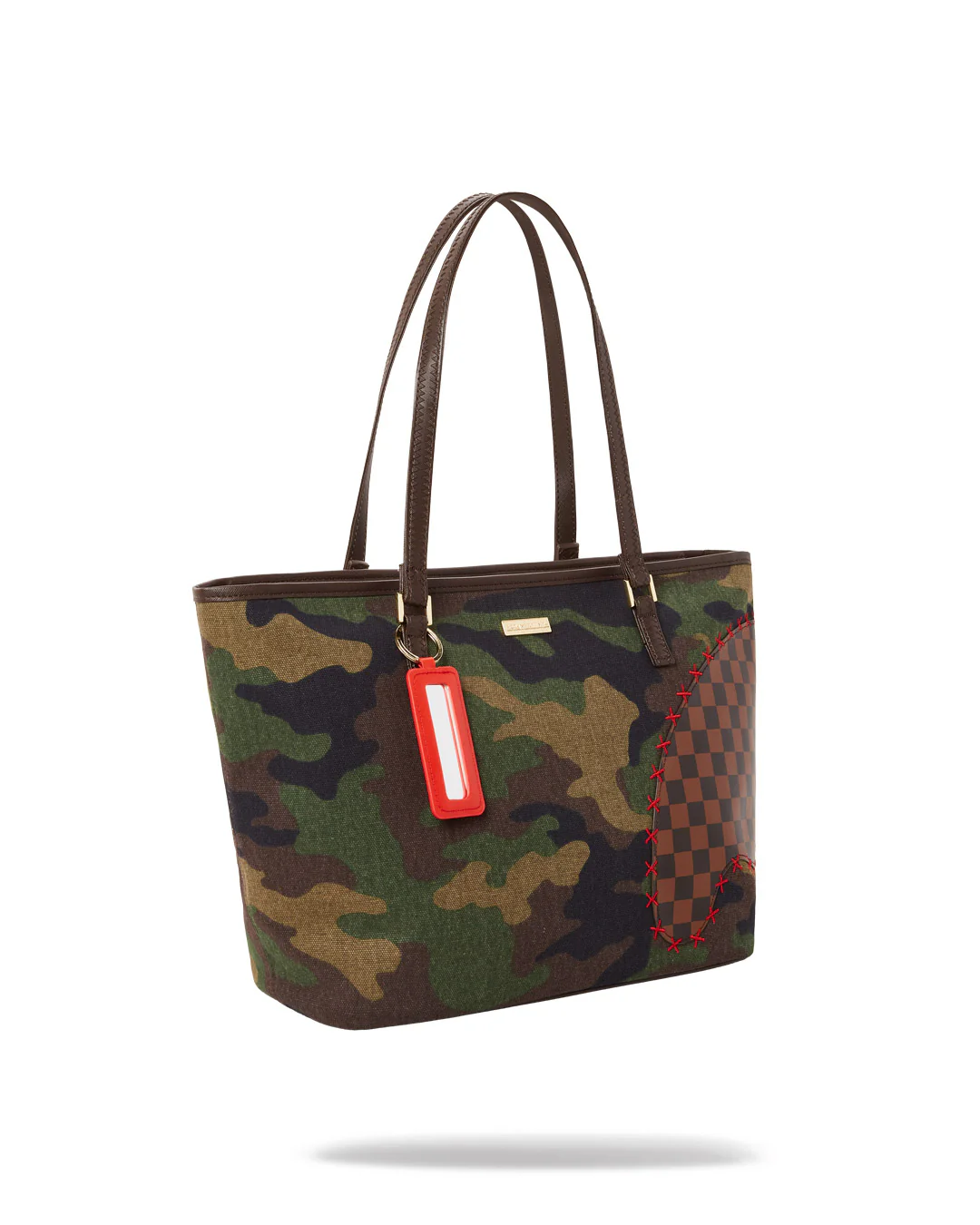 Shark Shape Check Tote - Image 3