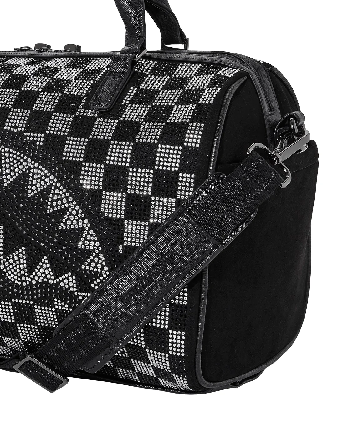 Trinity Checkered Mini Duffle - Image 4