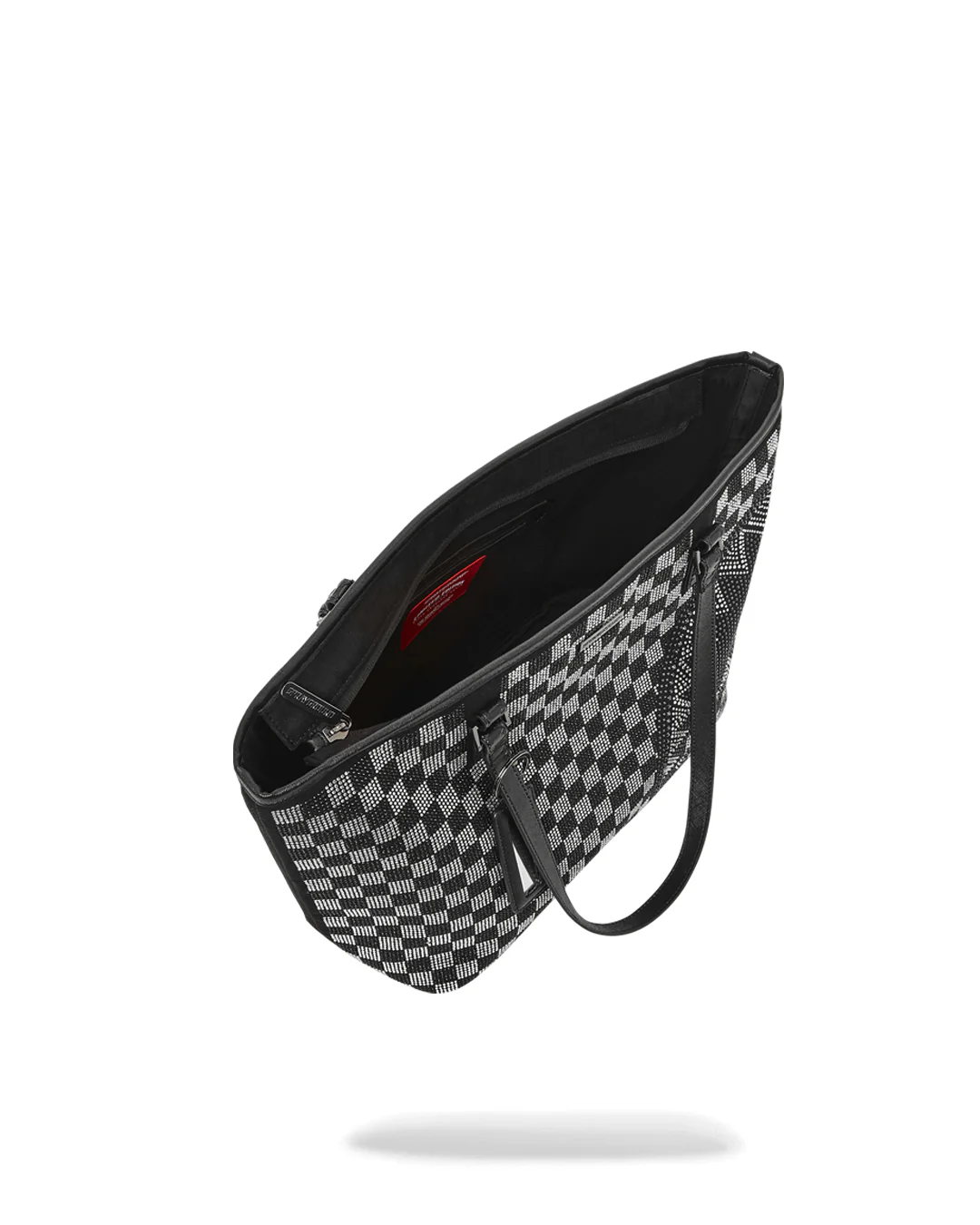 Trinity Checkered Tote Bag - Image 4