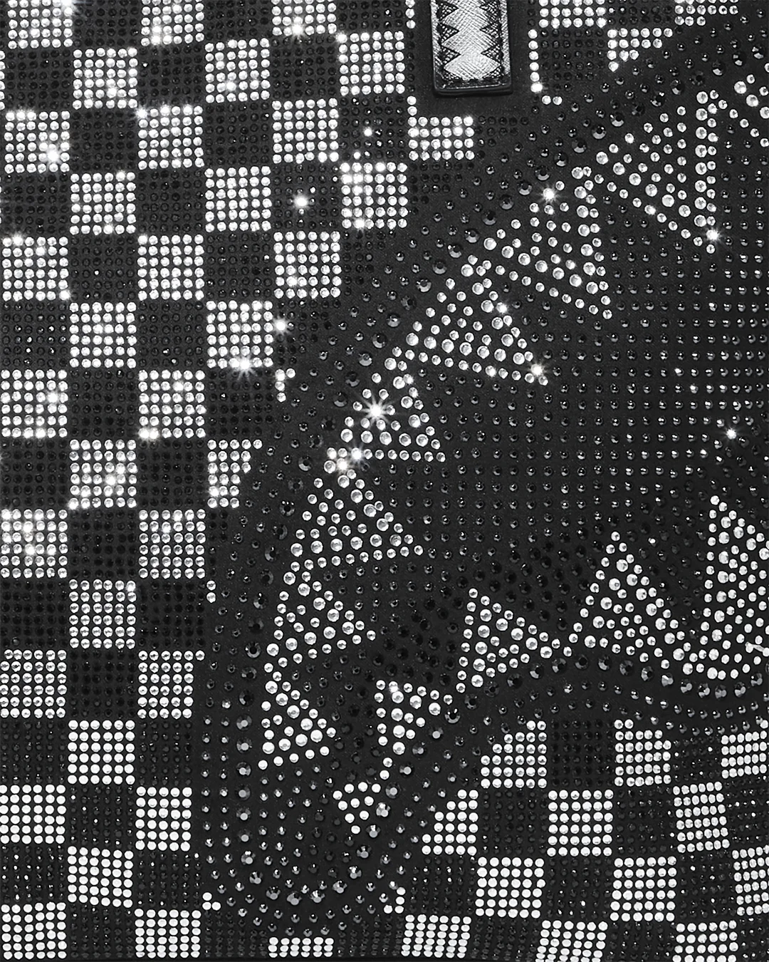 Trinity Checkered Tote Bag - Image 6