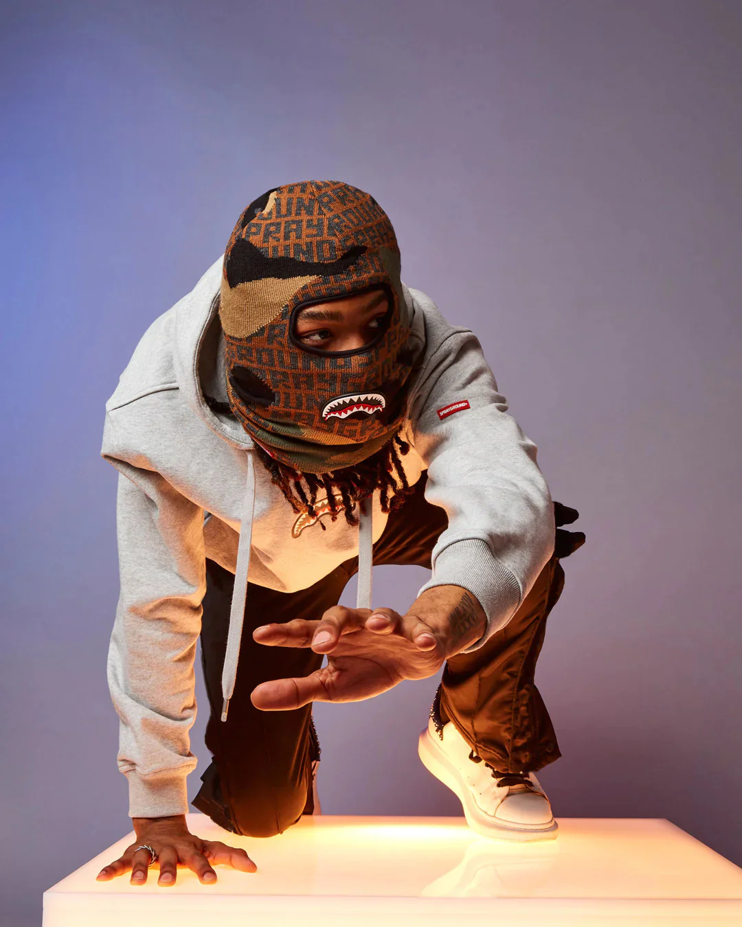 Camo Infinity Ski Mask - Image 4