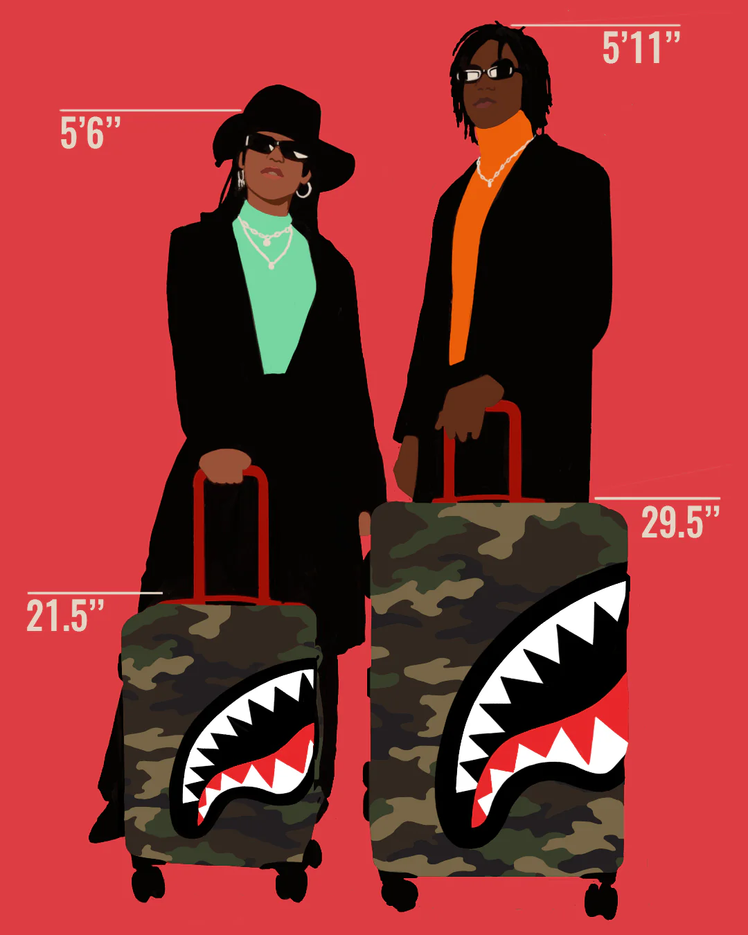 Sharknautics Carry-on Luggage - Image 16