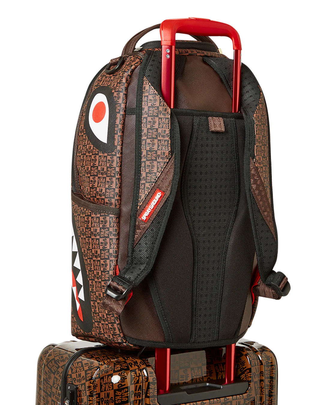 Sharks In Paris Check Carry On Luggage 910cl180nsz - Image 10