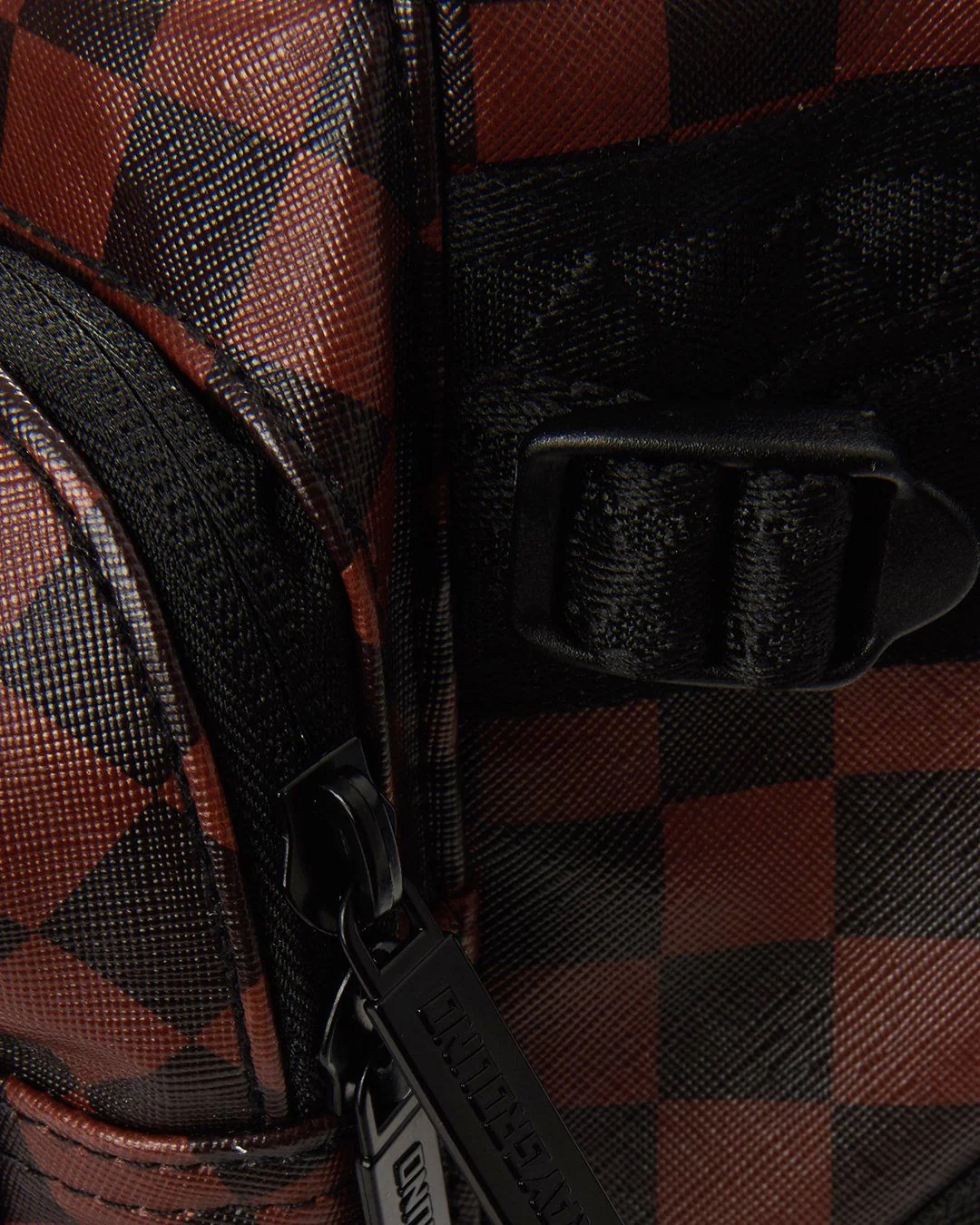 Checkered Camo Split Doubleside Crossbody - Image 4