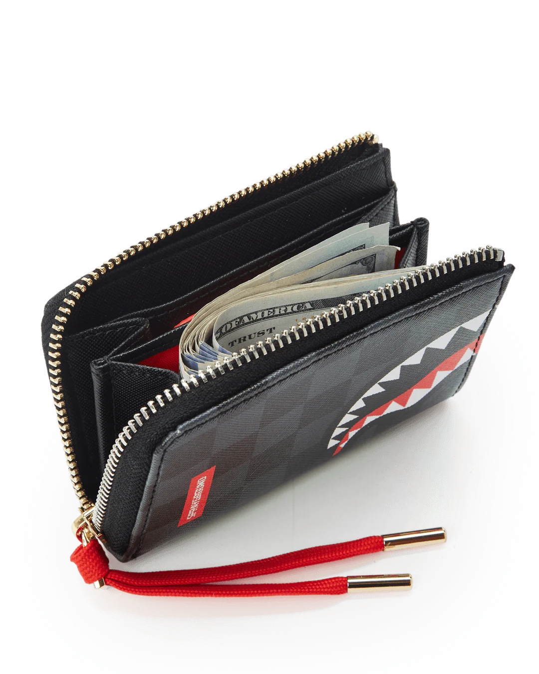 Sprayground Wallet SPUCCI SPLIT WALLET Black - Image 7