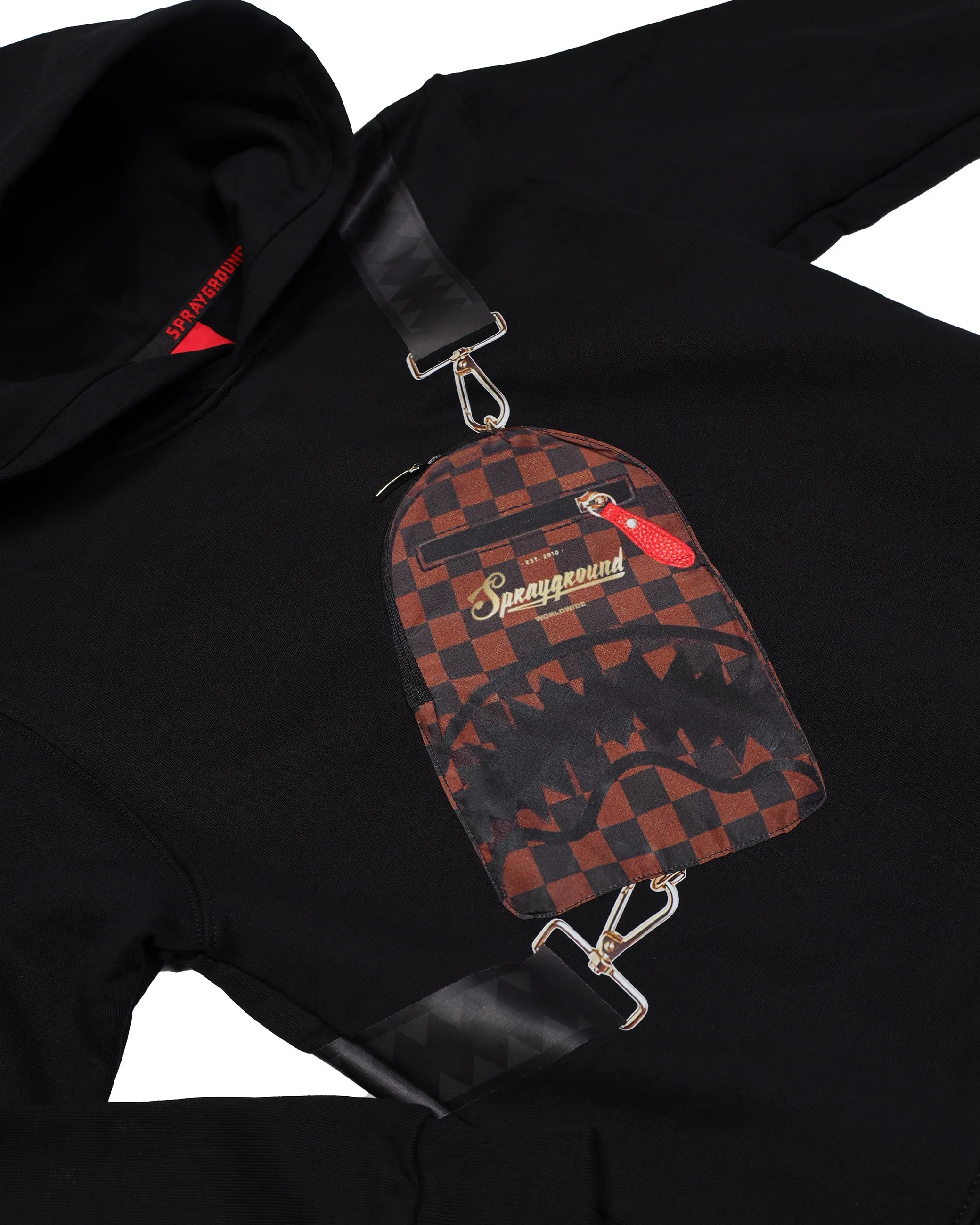 TAKEOVER THE THRONE BACKPACK SLING HOODIE - Image 3