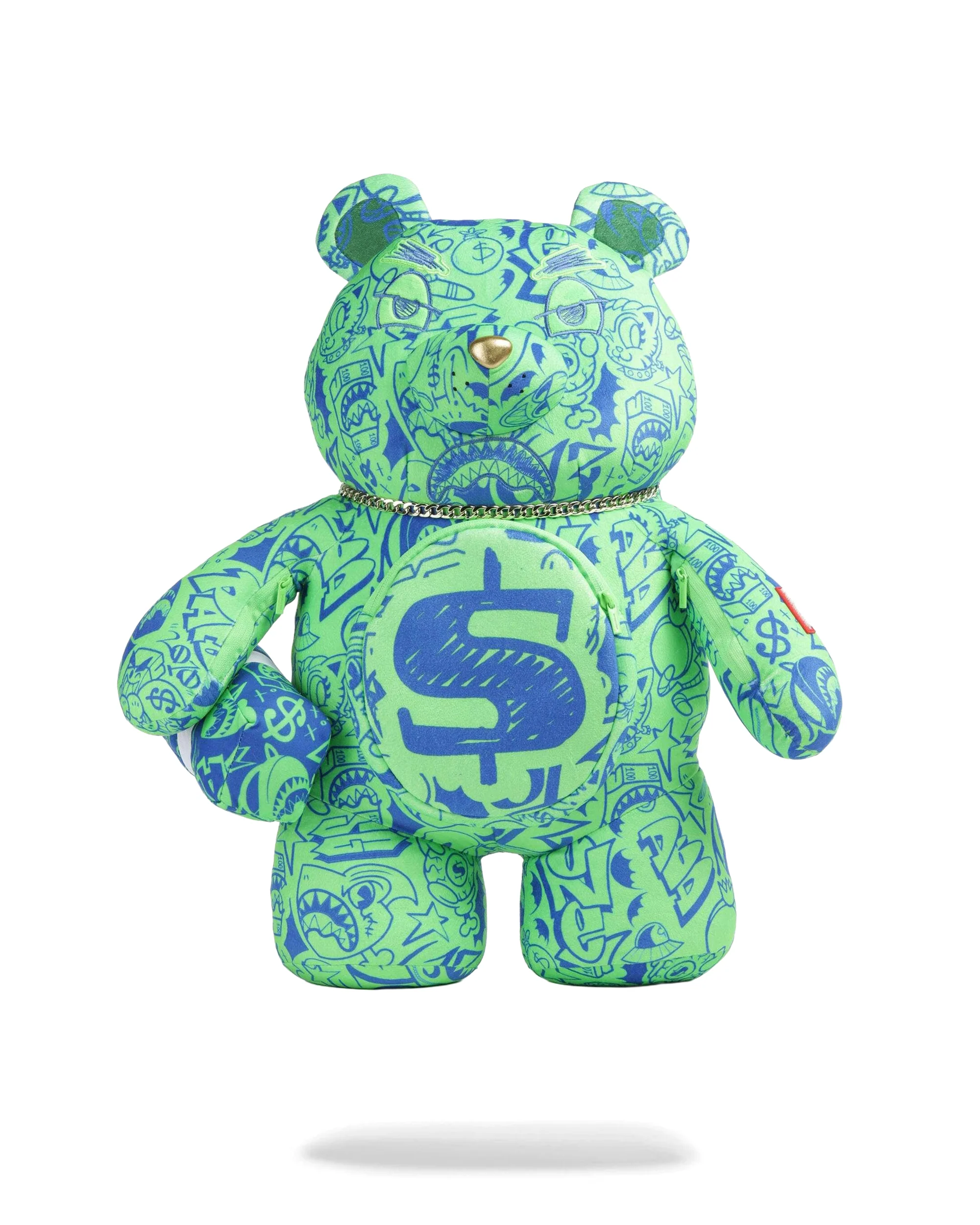 TATTED UP NO FACE MONEYBEAR BACKPACK